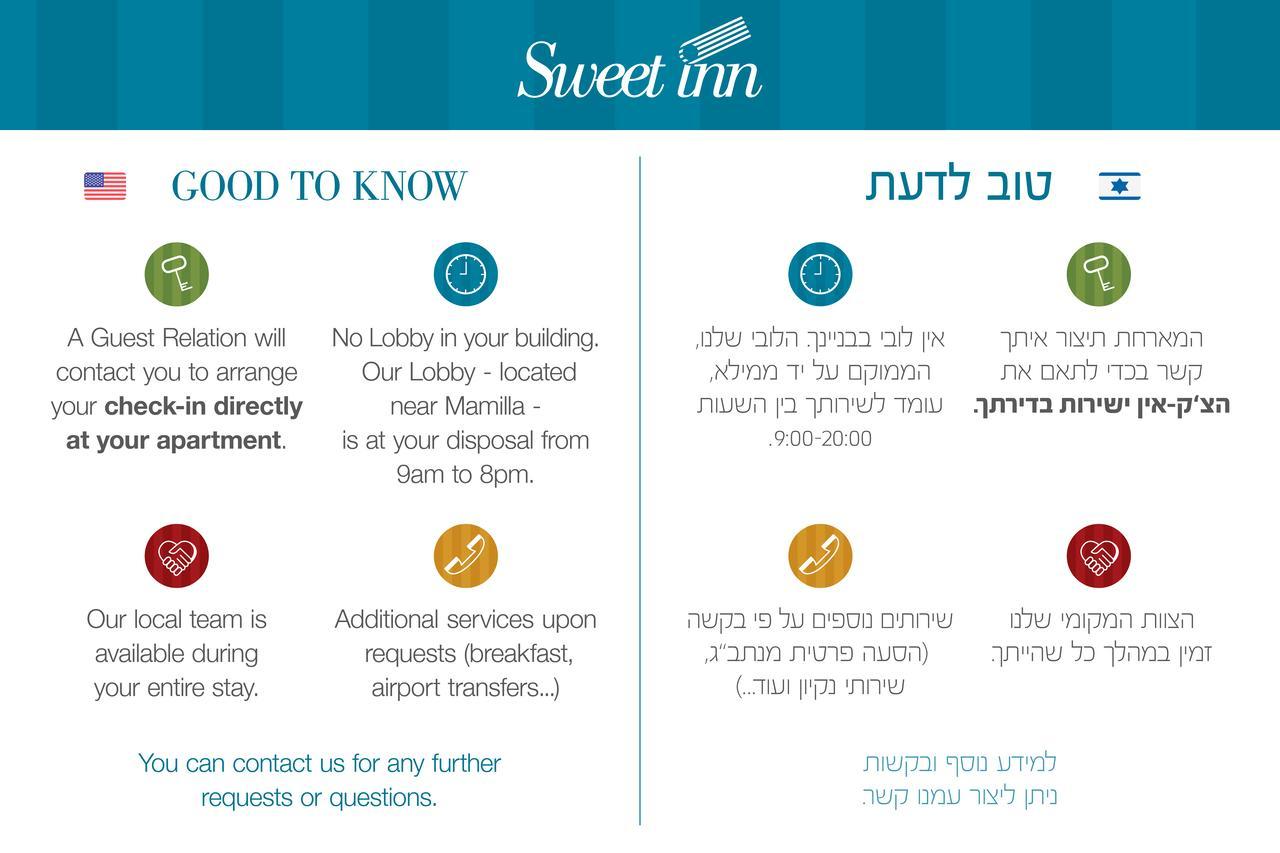 Sweet Inn - Ben Maimon 19 Jerusalem Exterior photo